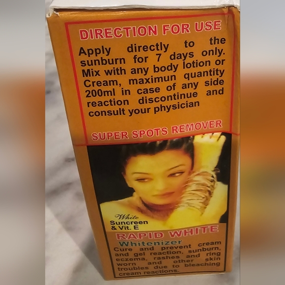 Rapid white spot remover cream - Picture 4 of 4